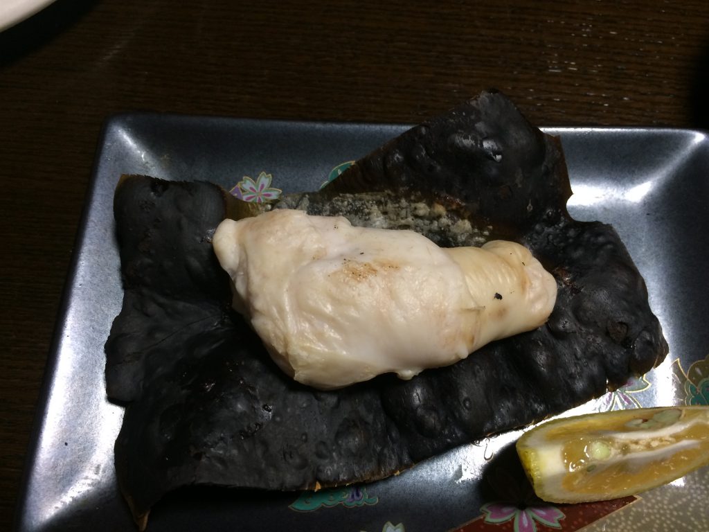 寿司金　白子焼き